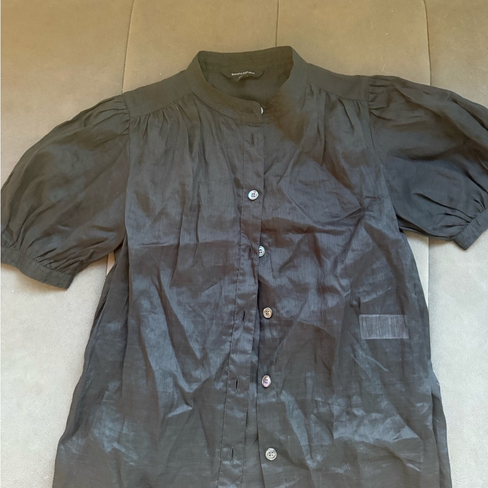 Banana Republic Classic Black Top